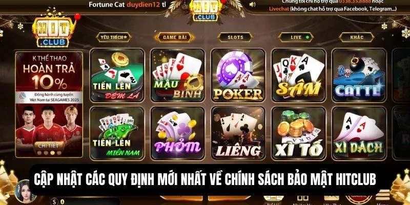 Chính sách bảo mật